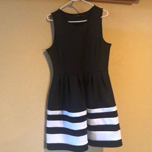 Apt. 9 Black and White Dress